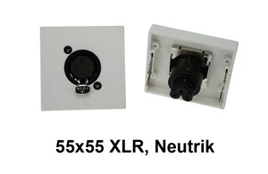 55x55 Module mit D-Format (XLR, etc.)